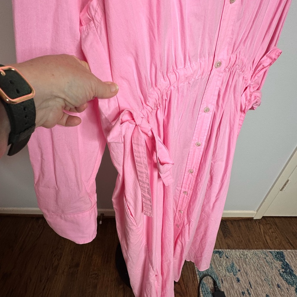 Great maxi dress in pink!  Size L. Never worn. NWT. - Picture 8 of 10